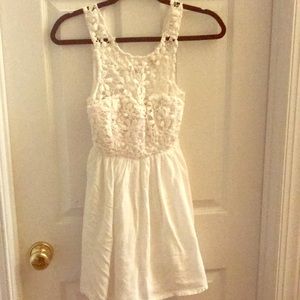 White summer dress